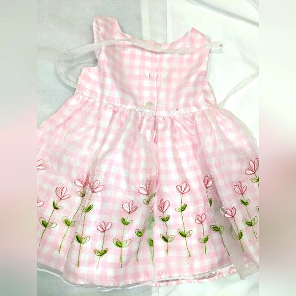 Sweet Heart Rose Layered Flare Floral Dress - Picture 6 of 9